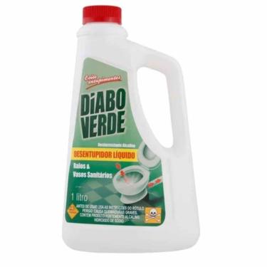 Imagem de Desentupidor Diabo Verde Liquido 1 Litro