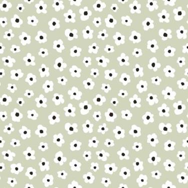 Imagem de Papel De Parede Minime Floral Verde 17137