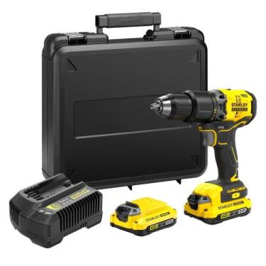 Imagem de Furadeira e Parafusadeira Stanley SBD715D2K 2 Baterias 20V