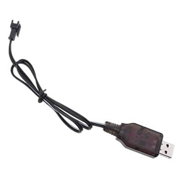 Imagem de AsrMyjcx 6V USB para SM-2P Plug NI-MH/NI-Cd Cabo de Carregamento de Bateria para Brinquedos RC Drone