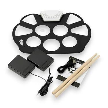 Imagem de Bateria eletrônica de silicone mod. emt-s9 - exbom