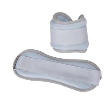 Imagem de Dynwave Pesos de tornozelo, pesos de pulso, treinamento de força ajustável para homens e mulheres, tiras de peso para pernas, pulseiras pesadas para dança, 0.75 Kg X 2