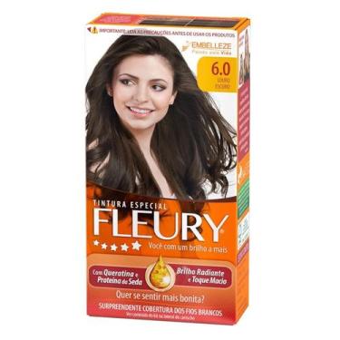 Imagem de Tintura Especial Fleury Louro Escuro 6.0 - EMBELLEZE