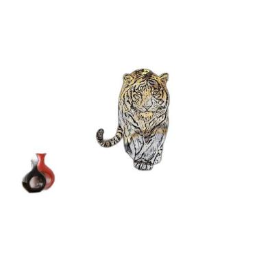 Imagem de Papel De Parede 3D Animais Pop Art Tigre Felino 3,5M Pxa145 - Você Dec