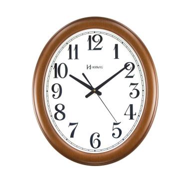 Imagem de Relógio de Parede Grande 50cm Ipê Herweg 4601