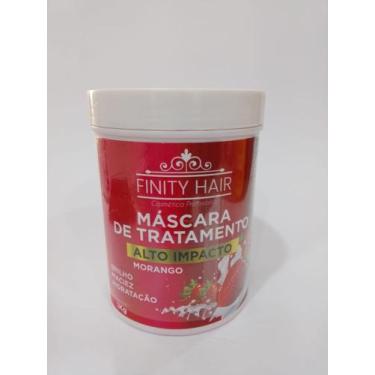 Imagem de máscara de tratamento alto impacto Morango - finity Hair 