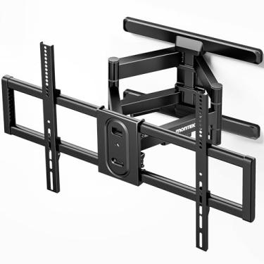 Imagem de monTEK Suporte de parede de TV Full Motion para TVs de 109.2 cm a 241.3 cm, pré-montado e até 150 lbs, suporte de TV resistente com inclinação/rotação/extensão sem ferramentas, VESA máximo 800 x 400