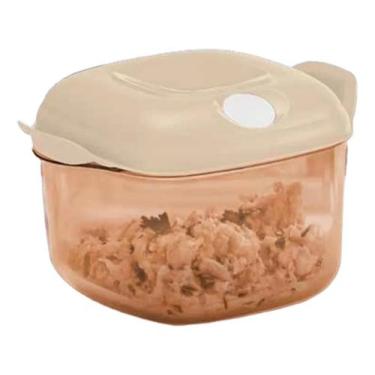 Imagem de Tupperware Cristal Pop 1,9l Tigela Microondas Policarbonato, Rosa Cha