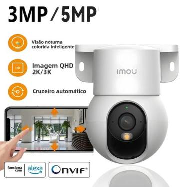 Imagem de Câmera IP IMOU Ranger Mini 3MP 5MP 360 graus Monitor De Bebê Com Detec