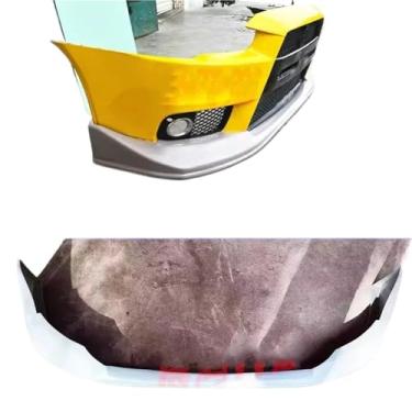 Imagem de Protetor de para-choque dianteiro e traseiro para carro compatível com Mitsubishi Lancer-ex E10 EVO 10th(Primer)