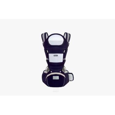 Imagem de Canguru Elegance 7 Posições Para Passeio com Bebê Mucca Ergonômico, Az