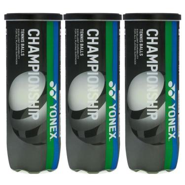 Imagem de Bola de Tênis Yonex Championship Pack Com 03 Tubos-Unissex