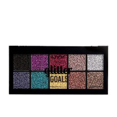 Imagem de NYX PROFESSIONAL MAKEUP Paleta de Sombras com Gliter - Multicolorido - 6 Cores