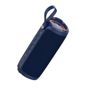 Imagem de Alto-falante Bluetooth portátil Bobtot IPX6 impermeável 15W azul