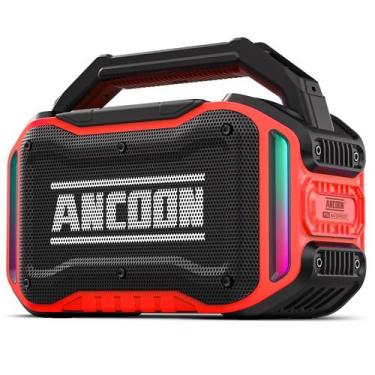 Imagem de Alto-falante Bluetooth ANCOON 80W Peak Power IPX6 à prova d'água verme