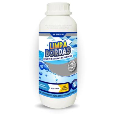 Imagem de Limpa Bordas Piscina Sem Espuma Limpeza Detergente (1 Litro)