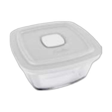 Imagem de Tigela De Vidro Com Tampa Facilita Vap 300Ml Mini Pote 6 Un