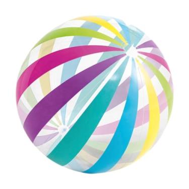 Imagem de Yunhgft Bola de Praia de Verão, Bola de Piscina para Crianças, Artigos para Festas, Jogo Aquático de Verão para Atividades Ao Ar Livre, Festa Temática, Bola Listrada