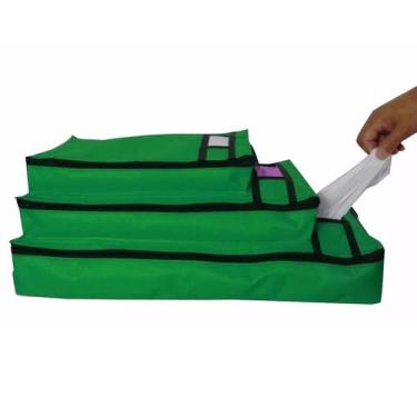 Imagem de Porta Sacolas 3 Medidas Supermercados Lojas Feiras E Outros - Leirbag 