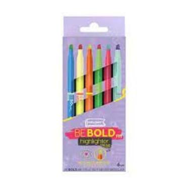 Imagem de Newpen Kit Marca Texto Fit 6 Cores - New Pen