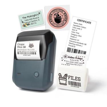 Imagem de Impressora térmica portátil Bluetooth LMASBLTER B1 Label Maker