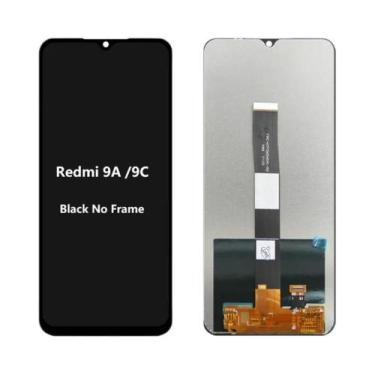 Imagem de Tela LCD Redmi 9A 9C 6.53 Touch Digitizer Display Peças De Substituiçã