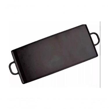 Imagem de Chapa de Ferro Fundido com Alças De Ferro - Medidas 40x90cm. - RIG FUN