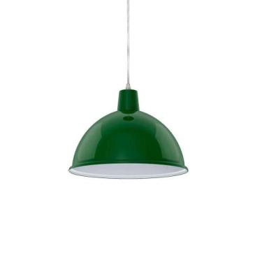 Imagem de Lustre Pendente Taschibra Td 821 E27 Bivolt Verde