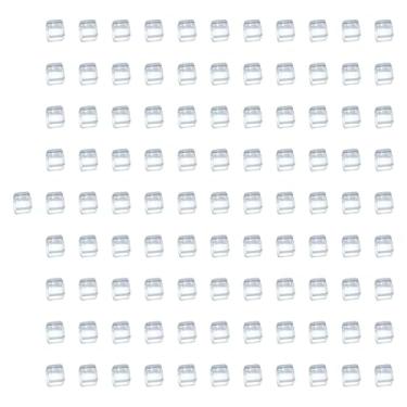 Imagem de Dynwave Jogo de tabuleiro com 100 cubos de acrílico, brinquedo sensorial interativo, brinquedos de treinamento sensorial, blocos de construção para, Claro