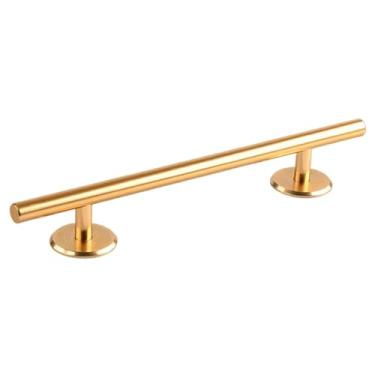 Imagem de Kokiya Brinquedo de Brinquedo Educativo para Skate, Trilho Redondo para Prancha de Dedo, Brinquedo Educativo para Parques de Metal Criativos, Trilho para Ska, Ouro