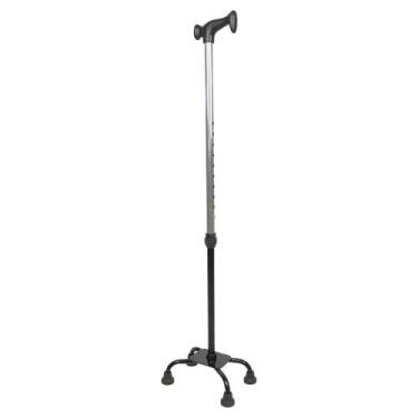 Imagem de Bengala 4 Pontas De Alumínio D9 Até 90kg Regulável - DELLAMED