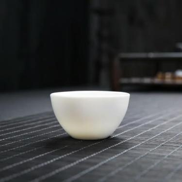 Imagem de Xícara de chá de porcelana Conjunto de chá Kung Fu Tigela de chá de cerâmica Copos criativos artesanais Pequeno copo de vinho Phnom Penh xícaras de chá presente