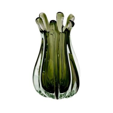 Imagem de VASO DECOR MURANO 14X22 CM VERDE ESMERALDA