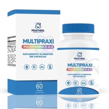 Imagem de Kit Polivitamínico A-z Vitaminas/minerais-120 Cáps. Multipraxi