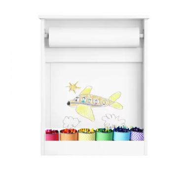 Imagem de Suporte Tela Para Desenho Branco Em Mdf Branco