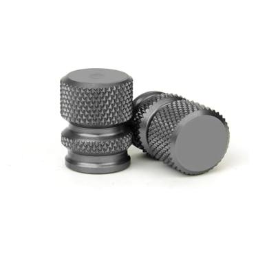 Imagem de Tampa de válvula de pneu de roda de motocicleta compatível com Y&AMAHA MT07 FZ07 MT09 FZ09 FJ09 MT03 MT25 MT125 MT10 FZ10 MT-07 2021-2024 (cinza T)