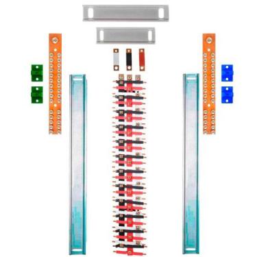 Imagem de Kit Barramento Trifásico 225A para 56 Circuitos com Termo Retrátil - Z