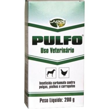 Imagem de Pulfo Inseticida Laippe Carrapaticida Piolhicida e Pulguicida 200g