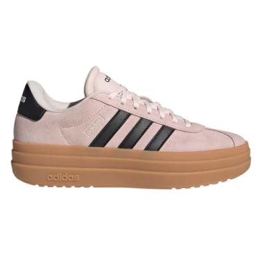 Imagem de adidas Tênis feminino Vl Court Bold, Quartzo maravilha/preto/bege maravilha, 39
