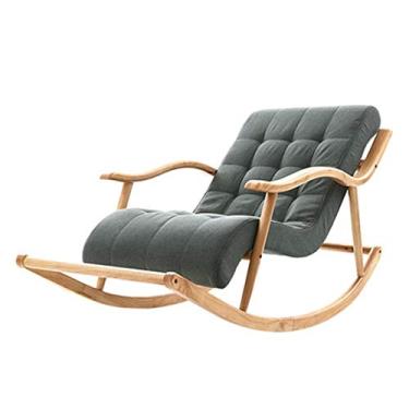 Imagem de Cadeiras de balanço de lazer, cadeira reclinável para adultos, varanda nórdica, poltrona, sala de estar, quarto, sofá preguiçoso, poltrona reclinável