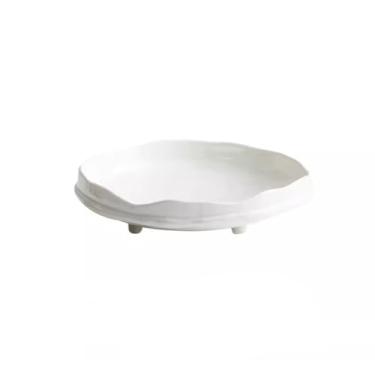 Imagem de ZYHSIJOBAS Tigelas de massa, pratos de aperitivo, cerâmica, restaurante, sobremesa, prato de salada, prato de sopa irregular doméstico, prato profundo, prato de frutas, prato frio, pratos de jantar