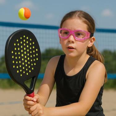 Imagem de Óculos de proteção infantil p/ futebol esportes aceita grau d - ALÍKI,