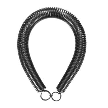 Imagem de HARFINGTON Dobrador de tubo de mola de PVC 26 mm OD 450 mm de comprimento tipo A mola de dobra de tubo para dispositivos de dobra de tubos em energia hidráulica doméstica, preto