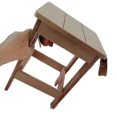 Imagem de Banquinho em altura 32 cm largura da base 24 cm já vai montado aguenta até 78 kg