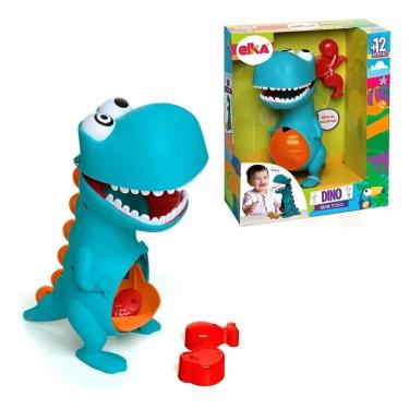 Imagem de Dinossauro Dino Papa Tudo Brinquedo Didático - Elka