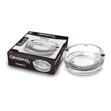 Imagem de Cinzeiro Vidro Transparente Alta Qualidade Bar Hotel Casa