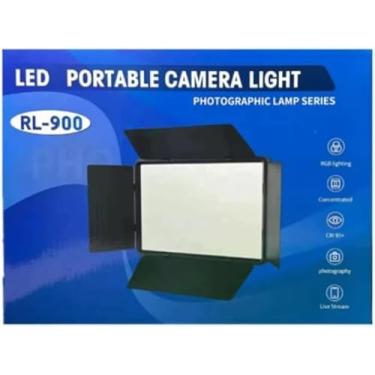 Imagem de Luz de Led RL-900, 10 Polegadas, Branco+Amarelo+Misto, 50W, Controle Remoto, Temperatura de Cor 2700K-6500K
