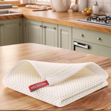 Imagem de Toalha de mão de algodão premium, toalha macia absorvente de secagem rápida para banheiro, perfeita para uso doméstico e hotel, 100% algodão (branca)