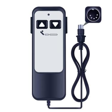 Imagem de WDZP Cama ajustável de 5 pinos Richmat HJH5 controle remoto com fio para Matt. Firm 50 Series & Leggett e Platt Bas-X HC Series Bas-X HC Bases ajustáveis para peças de cama ajustáveis Leggett&Platt