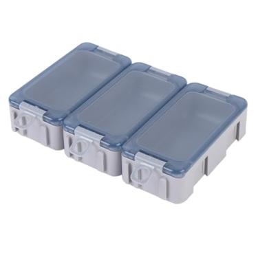 Imagem de Generic Caixa Pequena do Equipamento, Caixa de Armazenamento Luminosa do Equipamento de Pesca PP Resistentes à água para Exterior (#1)